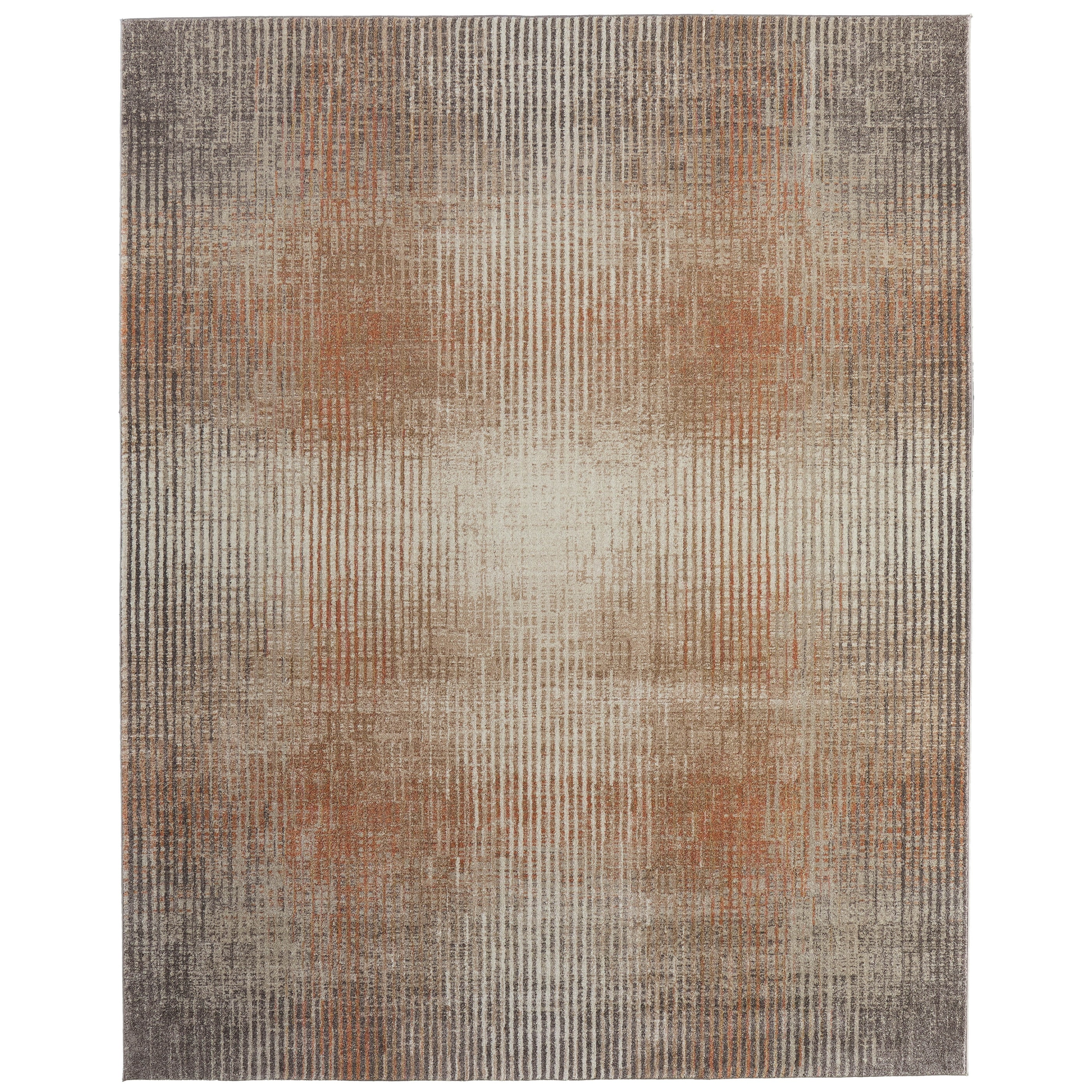 Grand Bazaar Sparkman Machine Made Abstract Modern Area Rug