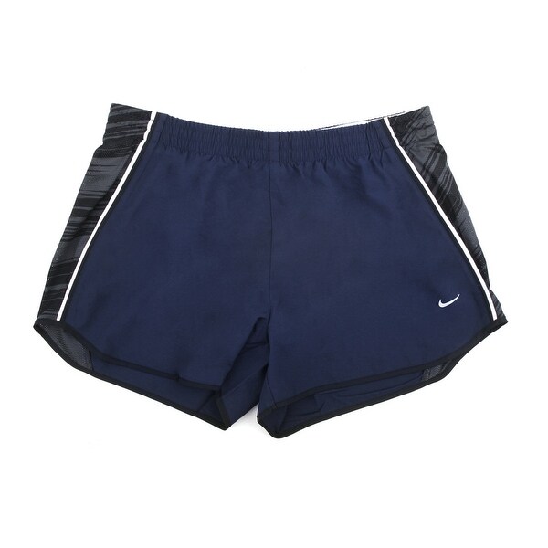 navy dri fit shorts