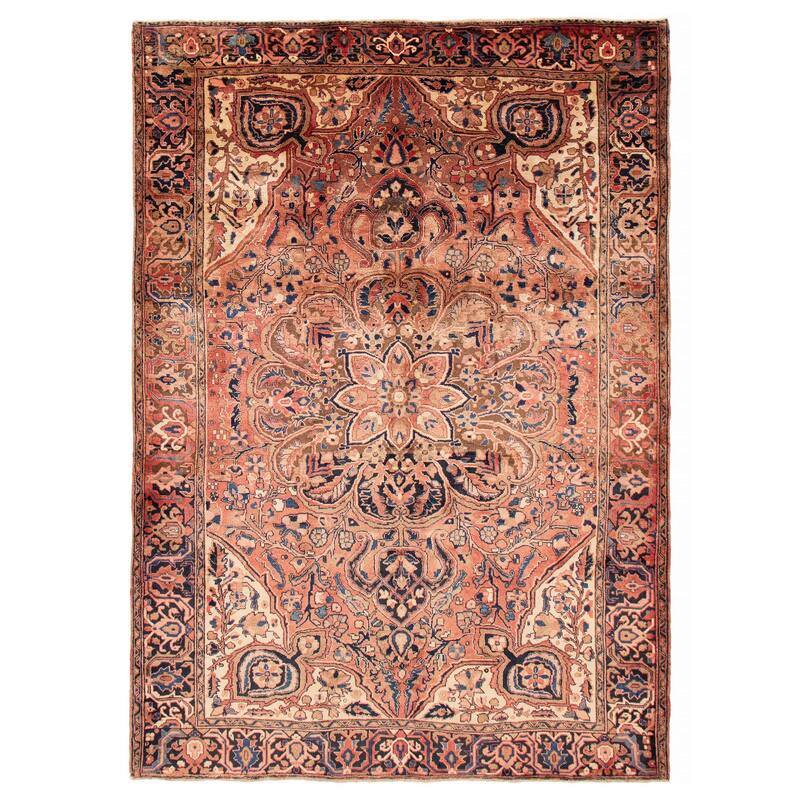 ECARPETGALLERY Hand-knotted Sarabi Copper Wool Rug - 8'2 x 11'8 - Copper - 8'2 x 11'8