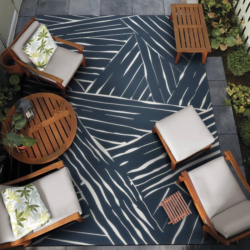 Dream Decor Rugs Gelato Bordeaux Indoor Outdoor Area Rug