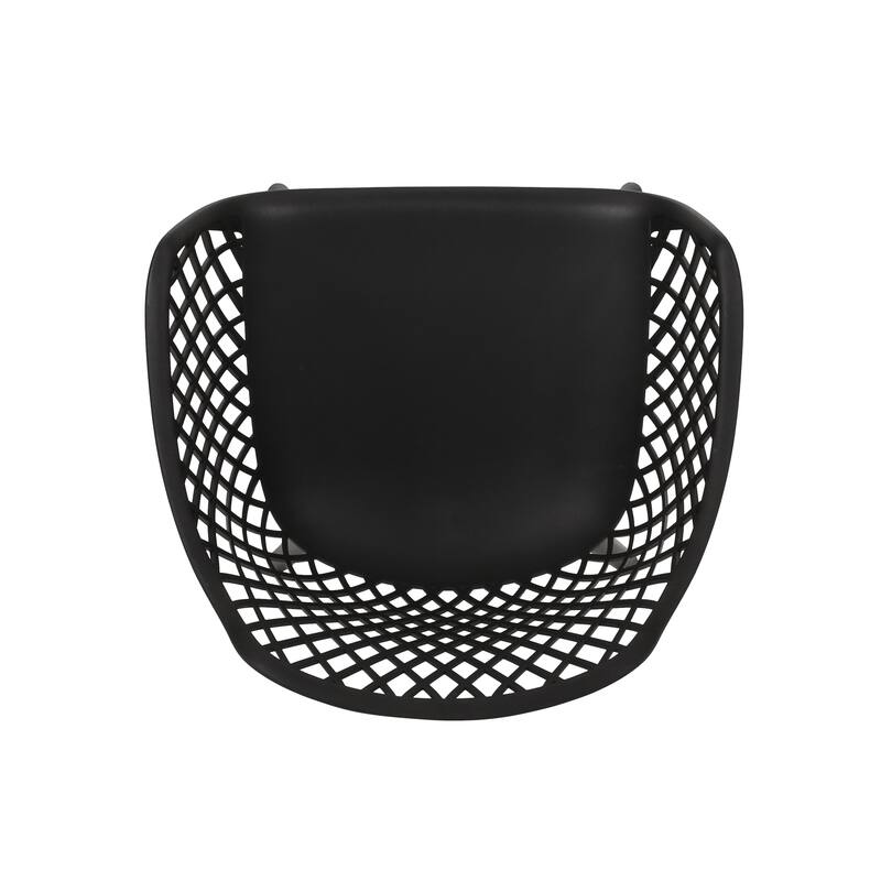 Christopher Knight Home Poppy Outdoor Modern Dining Chair (Set of 2)