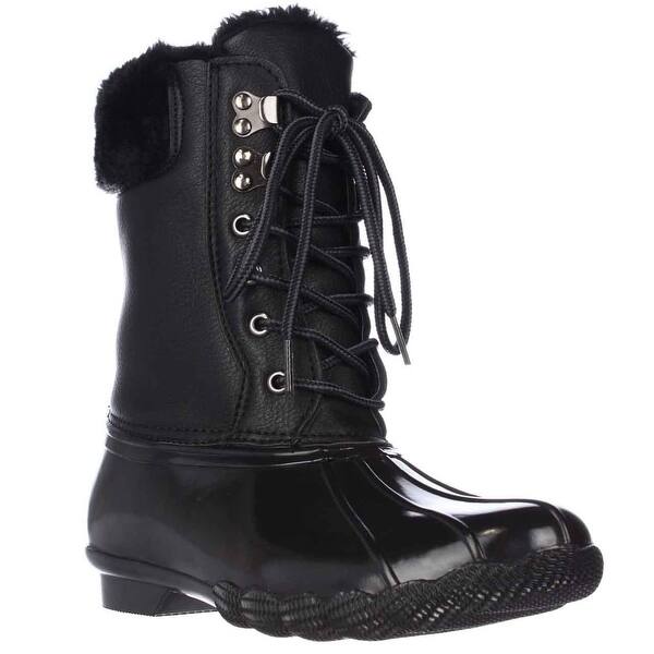 Shop Steve Madden Tstorm Mid Calf Soft Lined Winter Boots Black