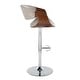 preview thumbnail 51 of 70, Carson Carrington Kanteborg Adjustable Bar Stool with Rounded T Footrest (Set of 2)