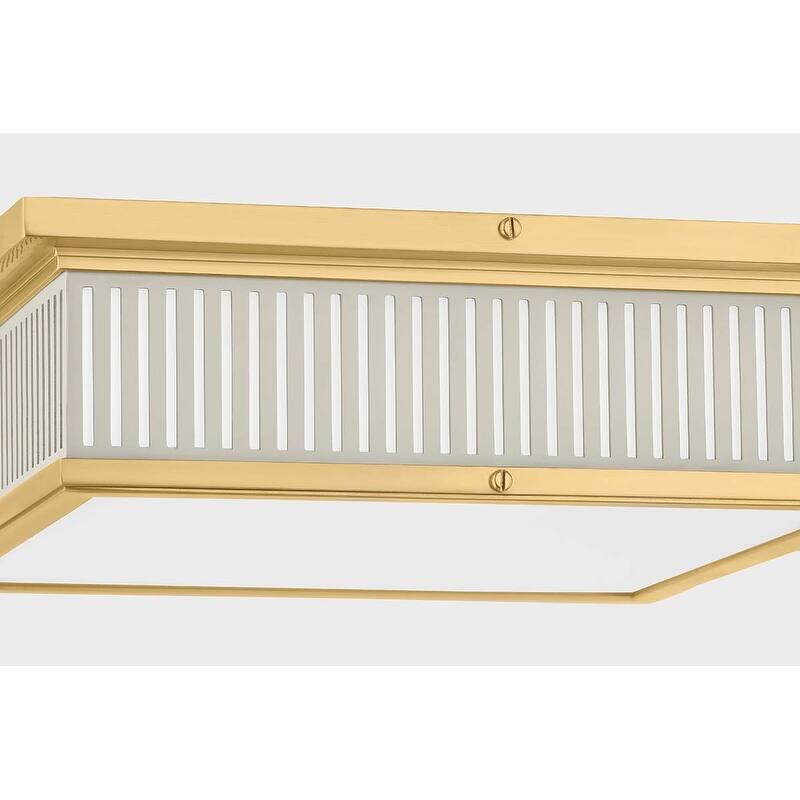 Hudson Valley Lighting MDS1900 Ashdown 14" Wide LED Flush Mount Square