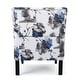 preview thumbnail 6 of 11, Boaz Floral Fabric Club Armchair by Christopher Knight Home
