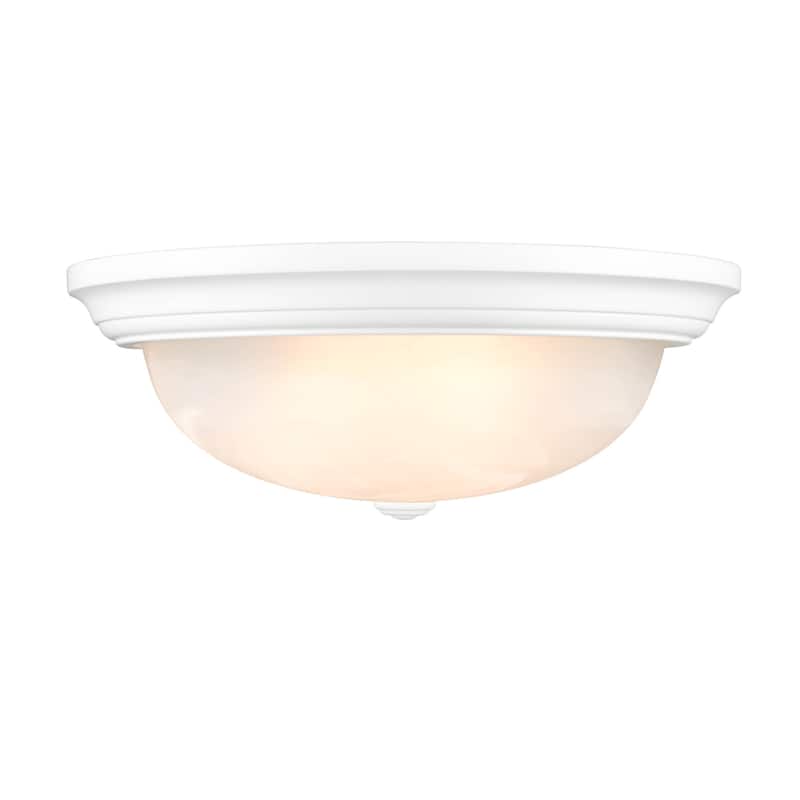 Millennium Lighting Metal 3 Light Flushmount Ceiling Light