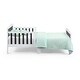 preview thumbnail 4 of 9, Wood Twain Toddler Bed White/Black