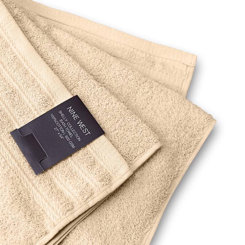 4 Piece Premium Cotton Bath Towels Set 27x54" Soft Absorbent