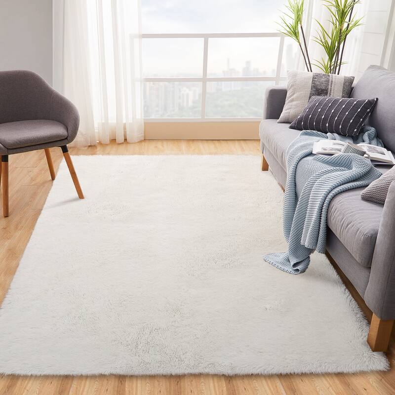 Garvee Shag Fluffy Area Rug Modern Indoor Plush Shaggy Carpet