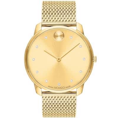 Movado Men's Bold Gold Dial Watch - 3600903 - 6 (36)