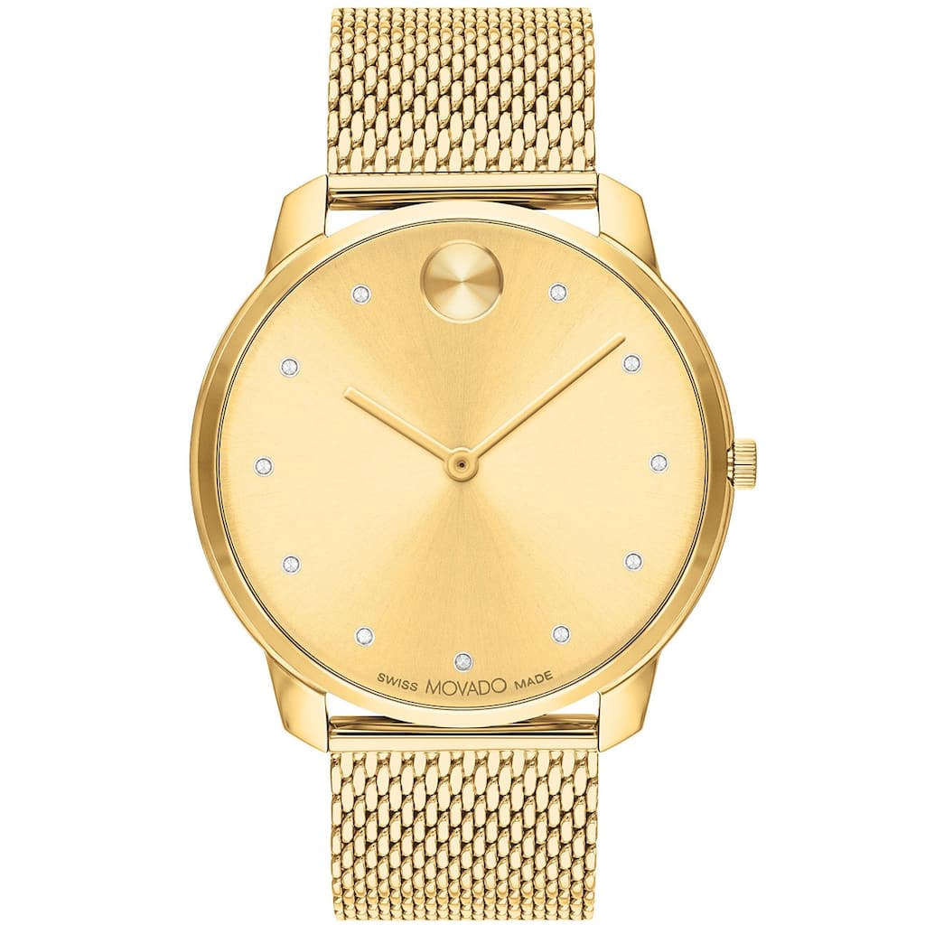 Movado Men's Bold Gold Dial Watch - 3600903 - 6 (36)