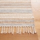 preview thumbnail 7 of 11, SAFAVIEH Handmade Kilim Jannell Farmhouse Stripe Jute Rug