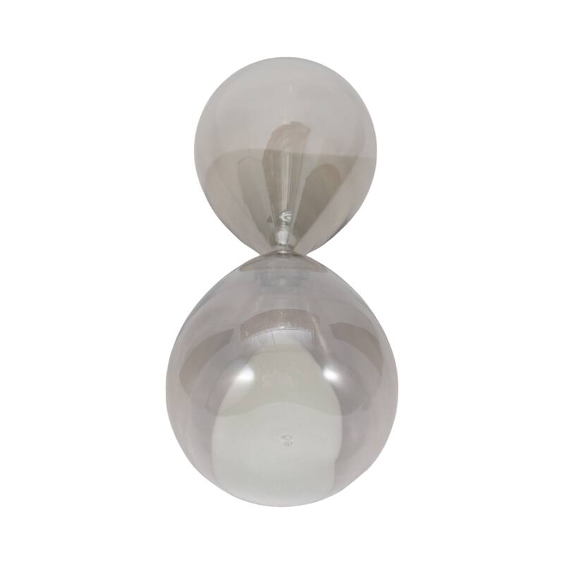 Contemporary Hourglass Sculpture for Home Decor - Stylish Decorative Object