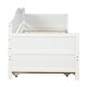 preview thumbnail 13 of 13, Twin Wooden Daybed with Trundle Bed, Sofa Bed,White,Storage