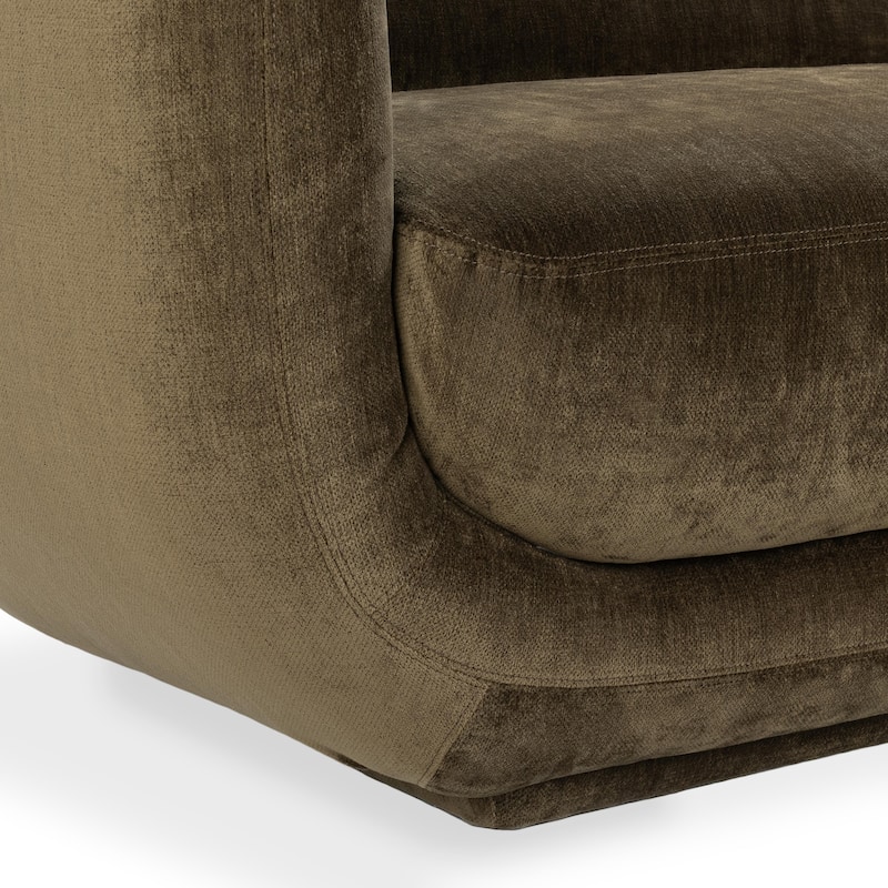 Classic Home Nico 93" Modern Curved Sofa