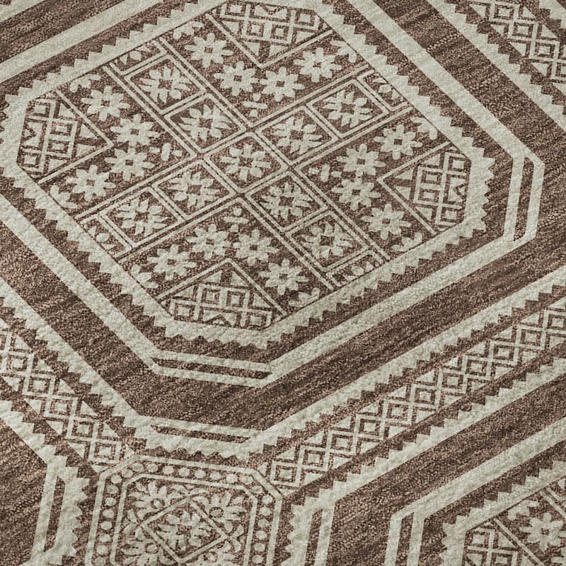 Premium Washable Super Soft Classic Panel Mayfield Rug