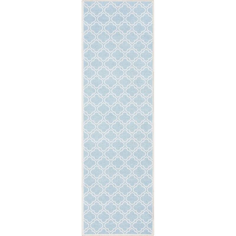 Well Woven Apollo Lattice Moroccan Machine Washable Area Rug
