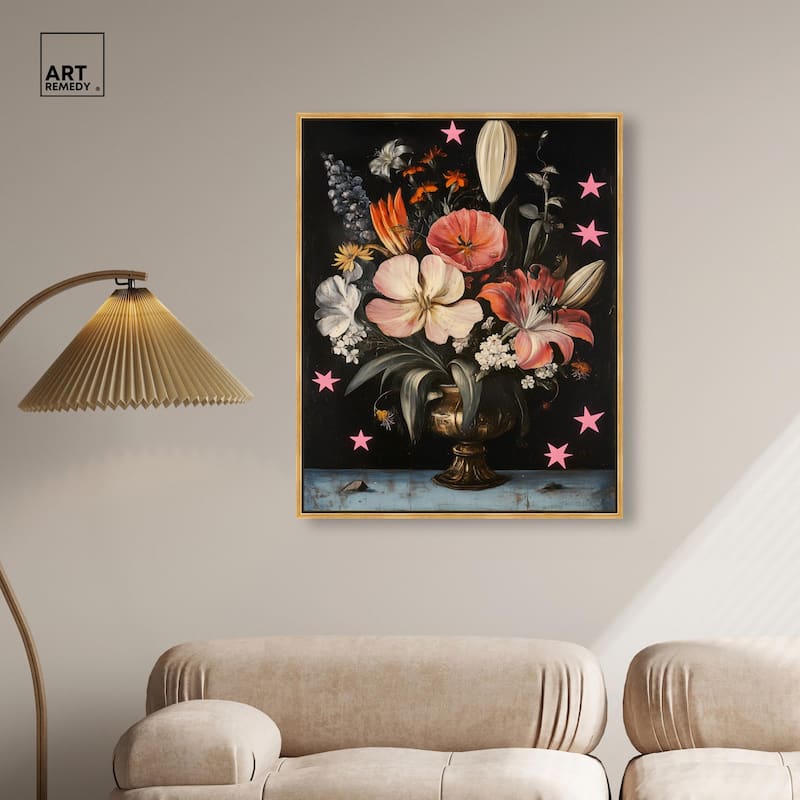 TANY's Floral Universe I Canvas by Art Remedy