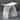 Arched White Matte Solid Surface Resin Bathroom / Shower Stool