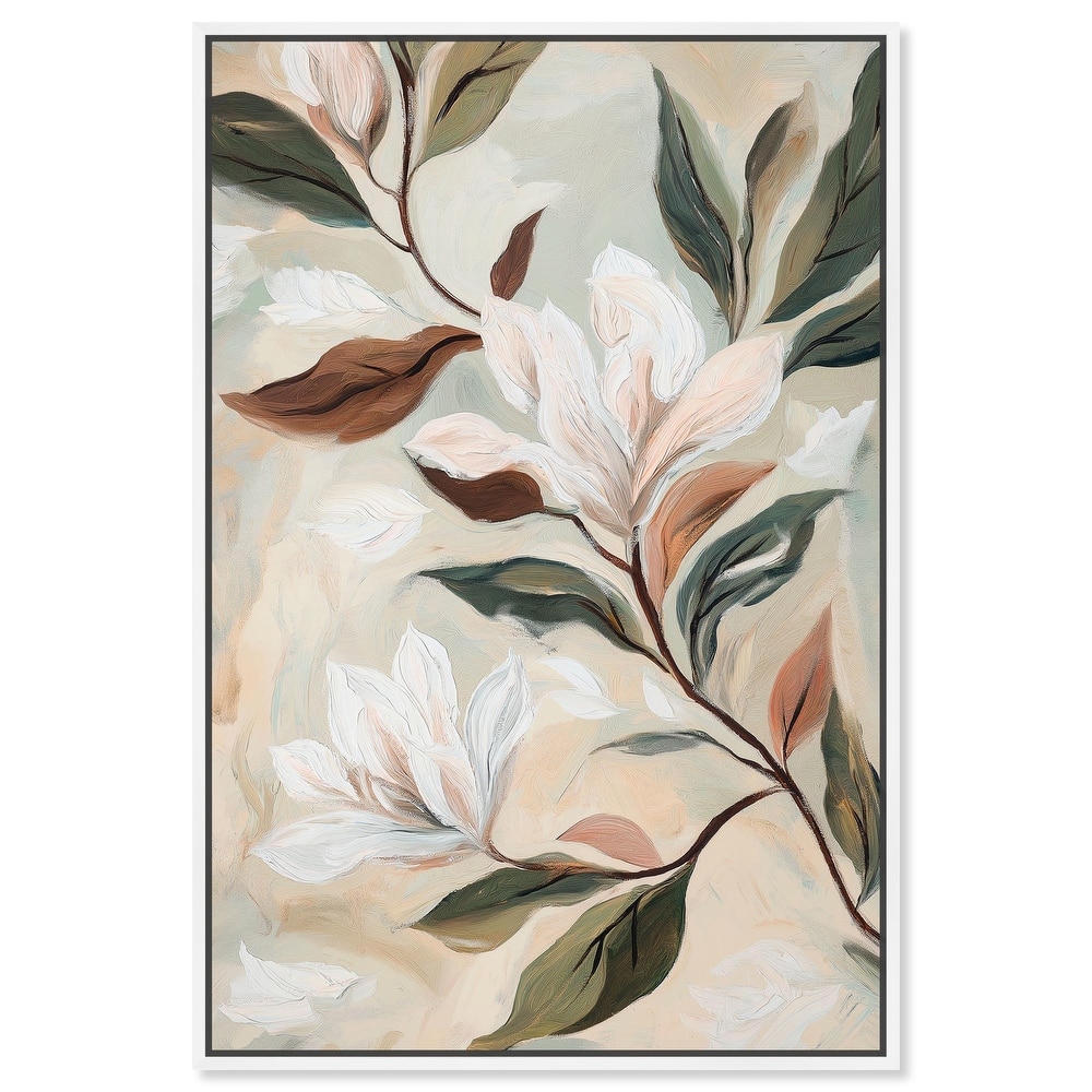 Soft Magnolia II Canvas by Art Remedy