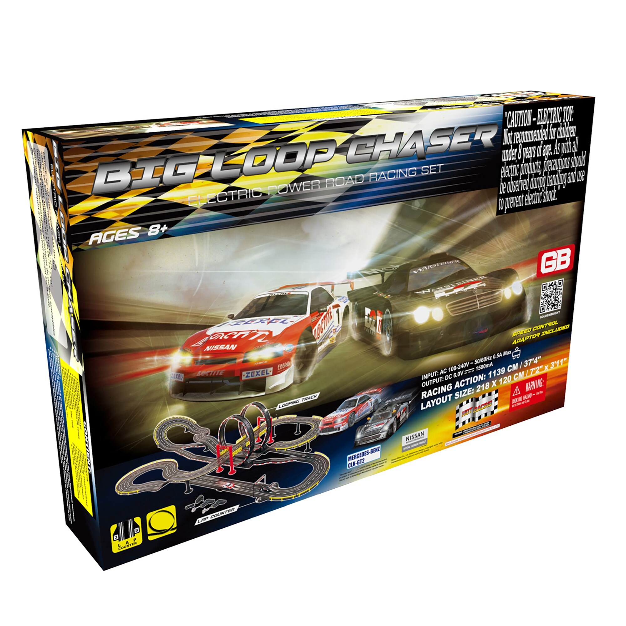 electric slot car racing sets
