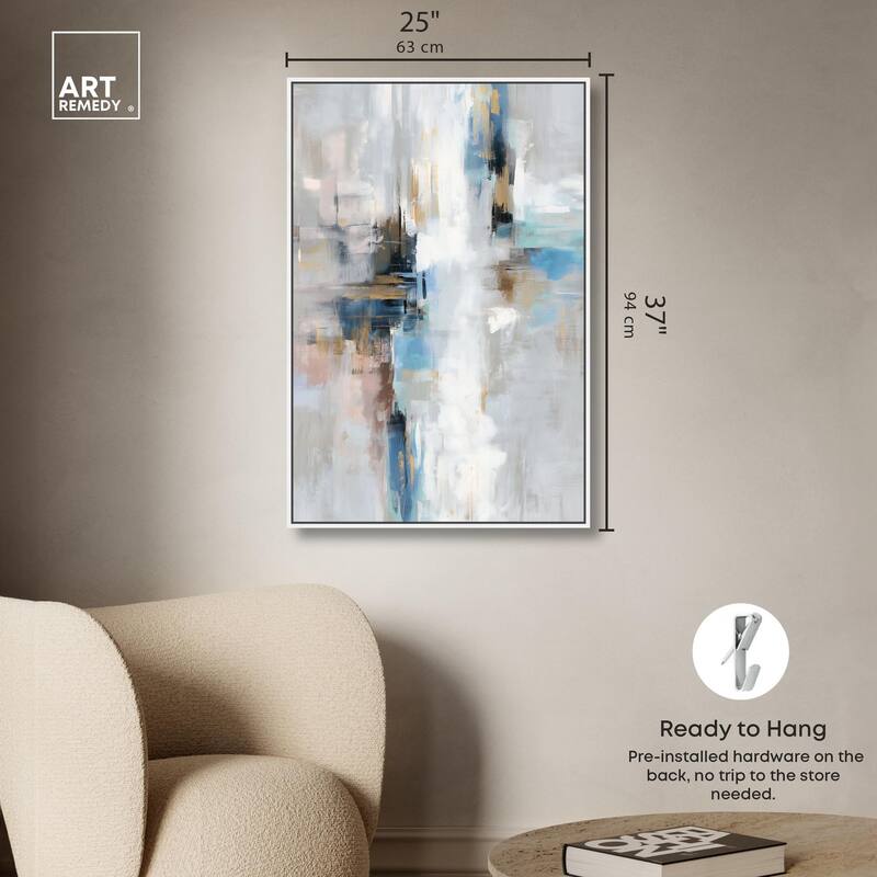 Ocean Spray I Canvas by Art Remedy