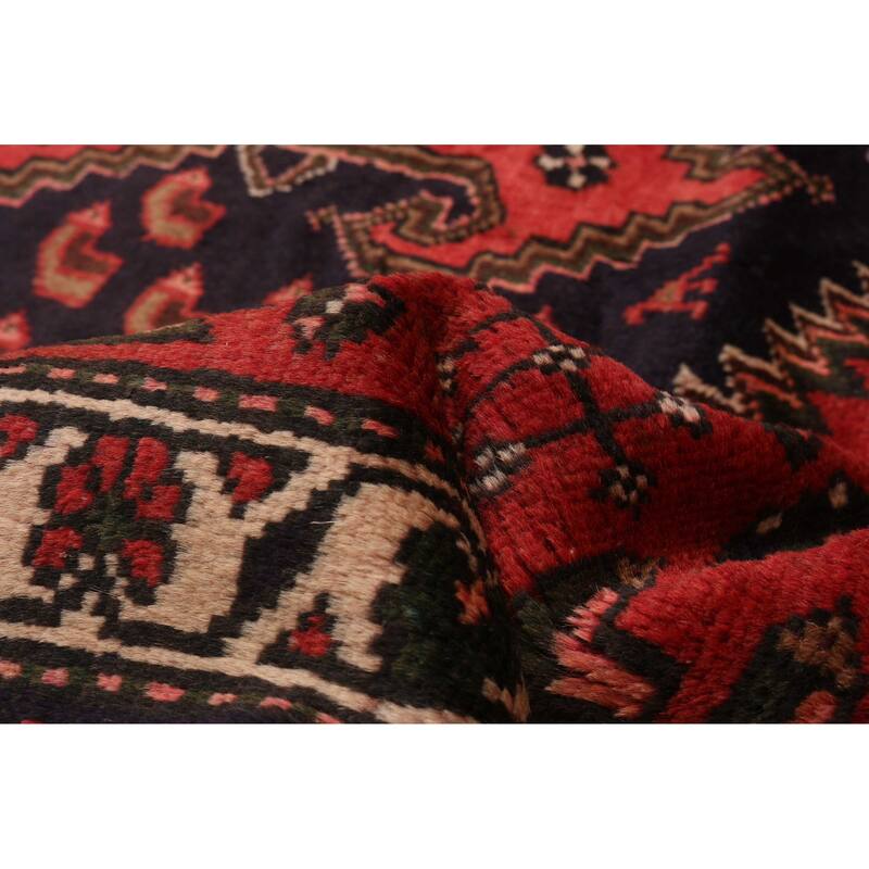 ECARPETGALLERY Hand-knotted Anadol Red Wool Rug - 4'6 x 7'5