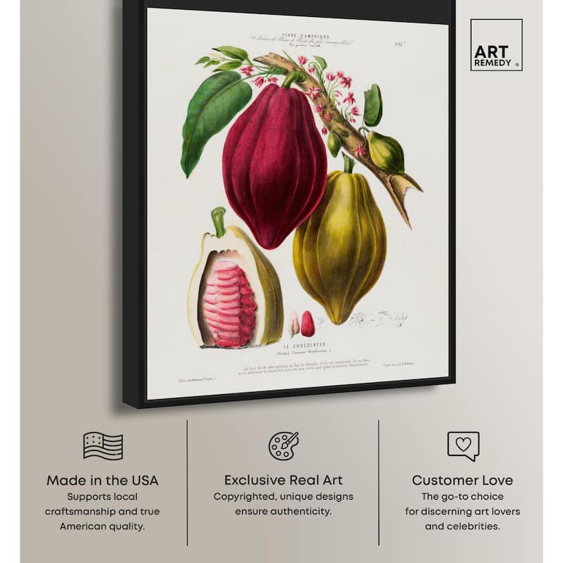 Cocoa Cacao by Etienne Denisse Canvas by Art Remedy