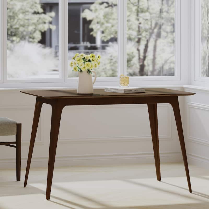 Gideon Wood Dining Table by Christopher Knight Home - Walnut
