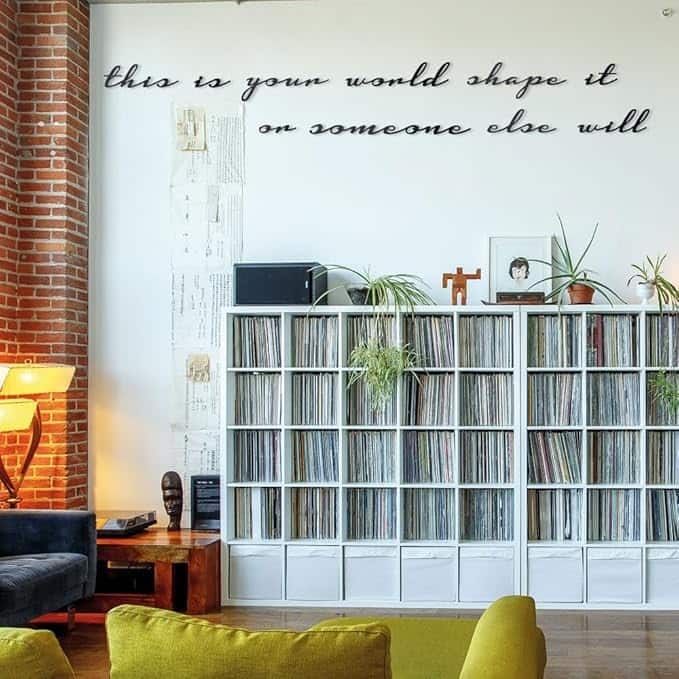 This Is Your World Metal Wall Art