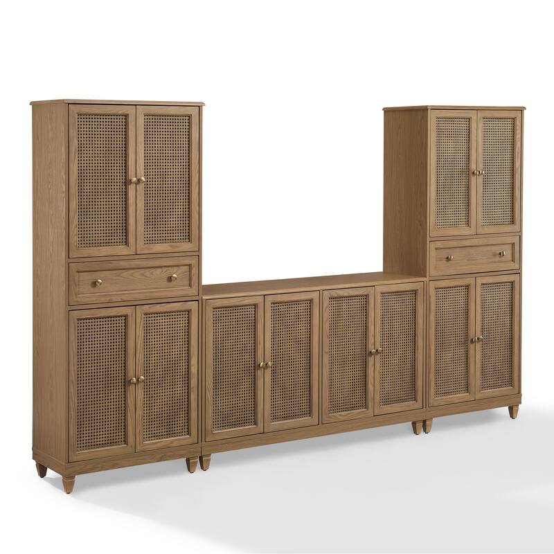Katia 3-Piece Sideboard And Pantry Set