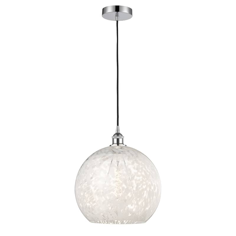 Innovations Lighting 616-1P 17 14 White Mouchette Pendant White
