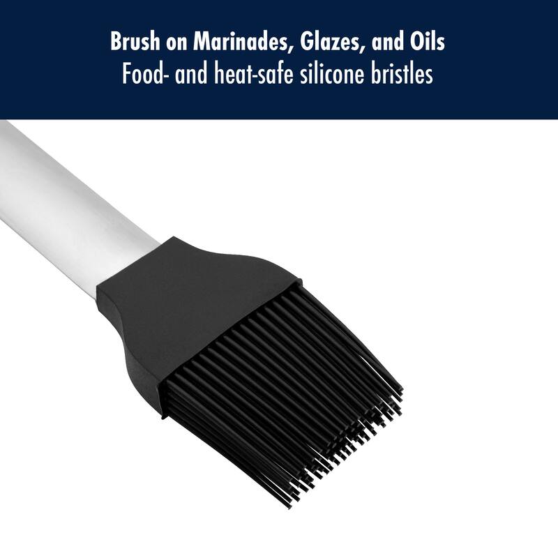 Henckels BBQ Stainless Steel Grill Basting Brush - 1 unit