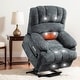 preview thumbnail 2 of 25, Chenille Large Electric Power Lift Massage & Heat, USB Port,Pockets