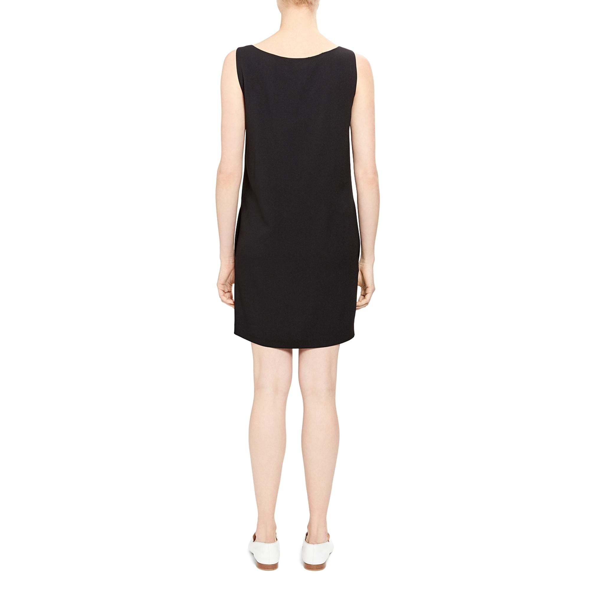 shift dress v neck