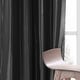 preview thumbnail 34 of 70, Exclusive Fabrics Single Ruched Faux Solid Taffeta Curtain (1 Panel)