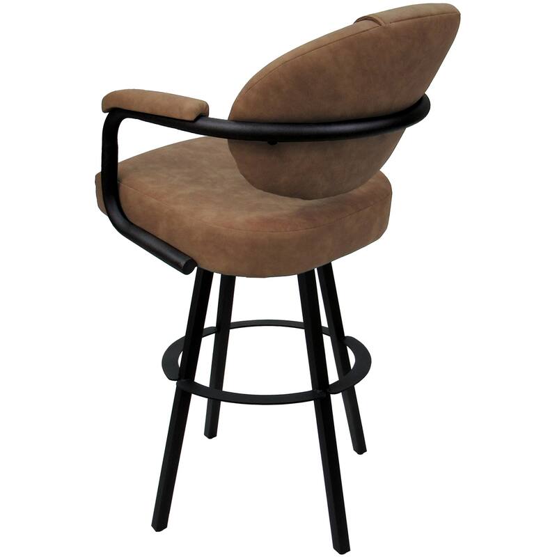 Swivel Metal Bar Stool M-70 on Warren Base