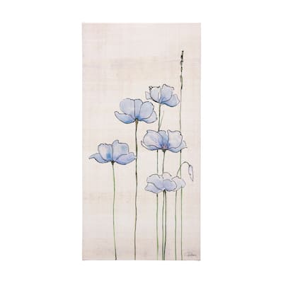 Meadow Flowers IV (30 x 60) Canvas Art Print