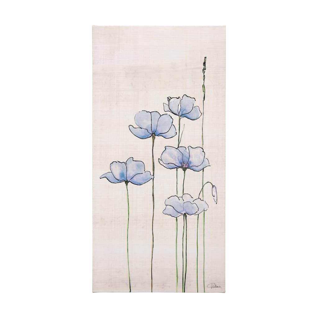 Meadow Flowers IV (30 x 60) Canvas Art Print
