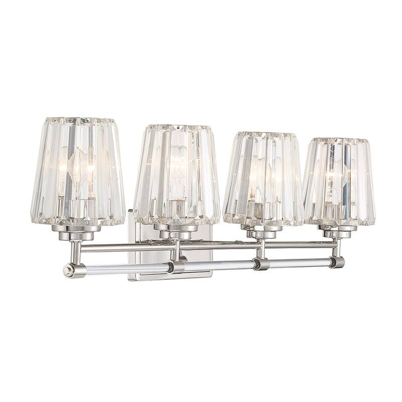 Savoy House 8-6001-4 Garnet 4 Light 32" Wide Vanity Light