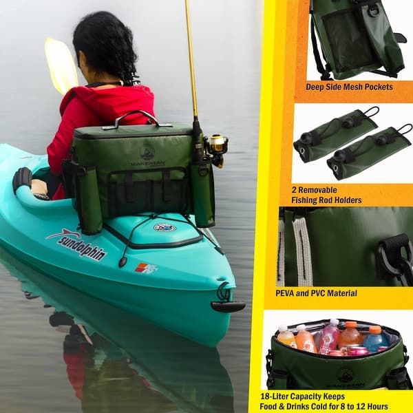 fishing rod holder for sun dolphin kayak NCFDGHZR Paddle Journey 10 SS, Double Roller Paddle Clip with Bungee Cord Gear Track Rail Accessory for Kayak Durable Material : Sports & Outdoors and yes even fly rods of all sizes What are the best rod