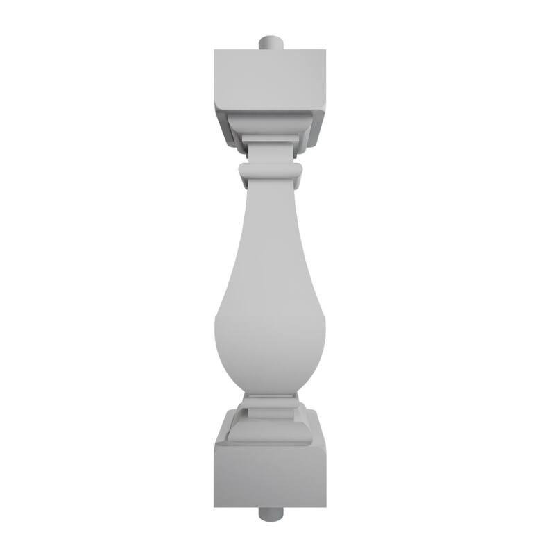 Fiberthane 700 Series Arcadian Baluster, Factory Primed - 5"W x 20"H