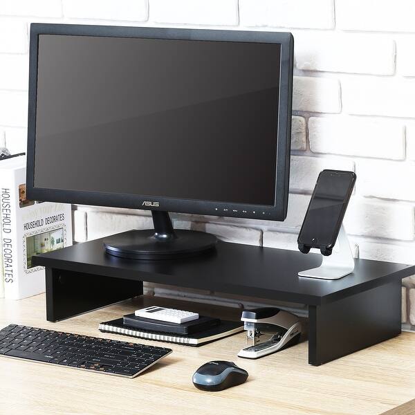 Shop Fitueyes Computer Monitor Riser 4 7 High 23 6 Save Space