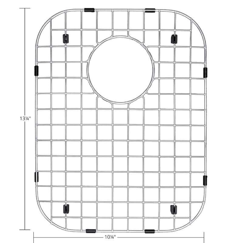 Karran USA GR-3010 10-1/4" L x 13-1/4" W Stainless Steel Basin Rack - Stainless Steel