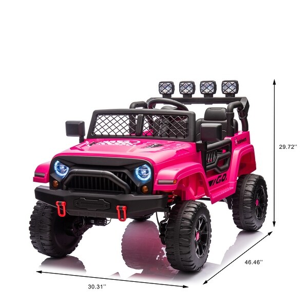 24V 2 Seater Kids Ride on Car Truck Battery Powered Motorized Truck On Sale Bed Bath Beyond 41563256
