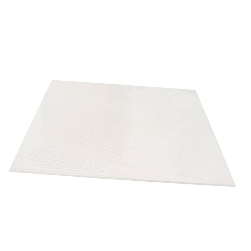 Imprint 36x36 White Porcelain Large Format Square Dandelion Wall and Floor Tile (17.67 sq ft/case) - 2 Pack