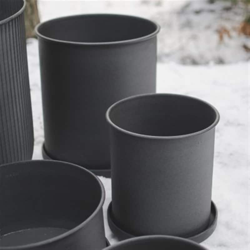 PLANT POT 2-set black