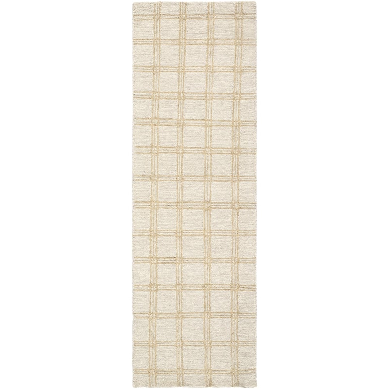 Our PNW Home x Livabliss Idaho Modern Area Rug, 2' x 3', Light Beige, (2' x 3') - 2'6" x 8' - Light Beige - Runner