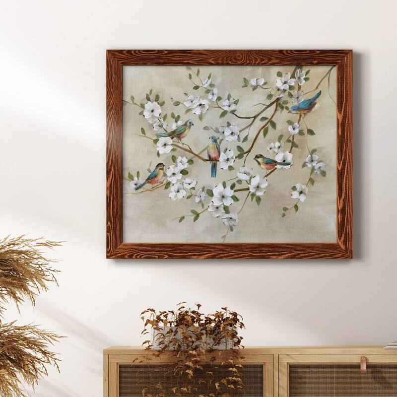 Birds of a Feather-Premium Framed Canvas - Ready to Hang