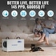 Basement/Crawl Space Dehumidifier, 145 Pint (Saturated) 70 Pint ...